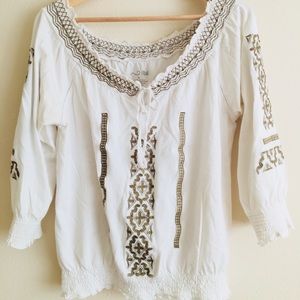 Bohemian style blouse